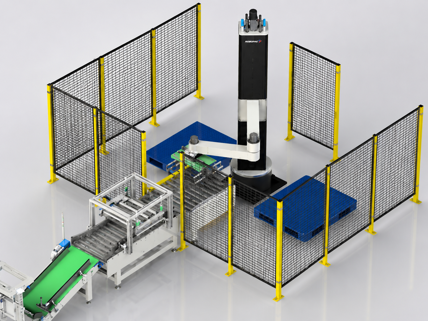 Robot Palletizer Dạng Cột
